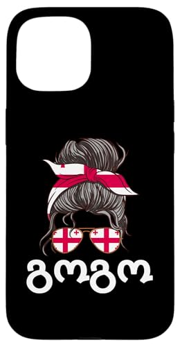 Gogo Georgische Sprache, georgisches Mädchen, unordentlicher Haarknoten Hülle für iPhone 15 Gogo Georgische Sprache, georgisches Mädchen, unordentlicher Haarknoten Hülle für iPhone 15 von Georgia Flag Designs Proud Georgian Heritage
