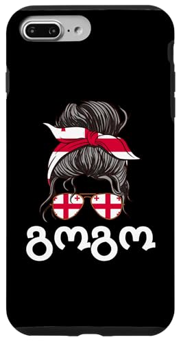 Gogo Georgische Sprache, georgisches Mädchen, unordentlicher Haarknoten Hülle für iPhone 7 Plus/8 Plus Gogo Georgische Sprache, georgisches Mädchen, unordentlicher Haarknoten Hülle für iPhone 7 Plus/8 Plus von Georgia Flag Designs Proud Georgian Heritage