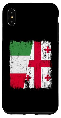 Italien Georgien Halbflagge Italienische Georgische Wurzeln Hülle für iPhone XS Max Italien Georgien Halbflagge Italienische Georgische Wurzeln Hülle für iPhone XS Max von Georgia Flag Designs Proud Georgian Heritage
