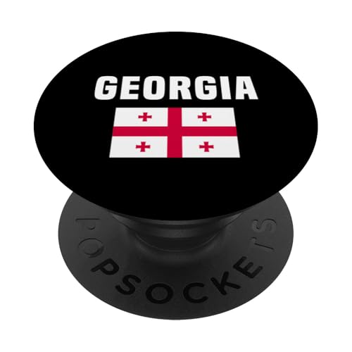Love Georgian Pride Pocket Wear mit georgischer Flagge PopSockets Klebender PopGrip Love Georgian Pride Pocket Wear mit georgischer Flagge PopSockets Klebender PopGrip von Georgia Flag Designs Proud Georgian Heritage