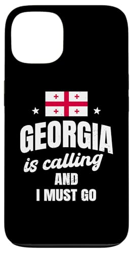Lustiger Georgia-Liebhaber Spruch mit georgischer Flagge Hülle für iPhone 13 Lustiger Georgia-Liebhaber Spruch mit georgischer Flagge Hülle für iPhone 13 von Georgia Flag Designs Proud Georgian Heritage