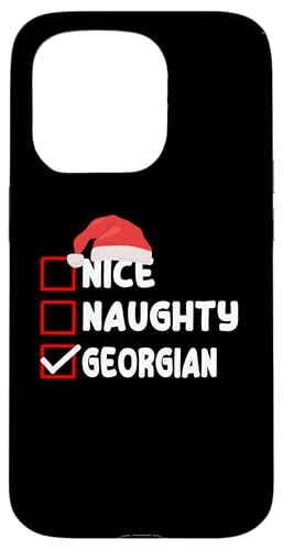 Lustiges georgisches Weihnachts-Kostüm für Weihnachten Hülle für iPhone 15 Pro Lustiges georgisches Weihnachts-Kostüm für Weihnachten Hülle für iPhone 15 Pro von Georgia Flag Designs Proud Georgian Heritage