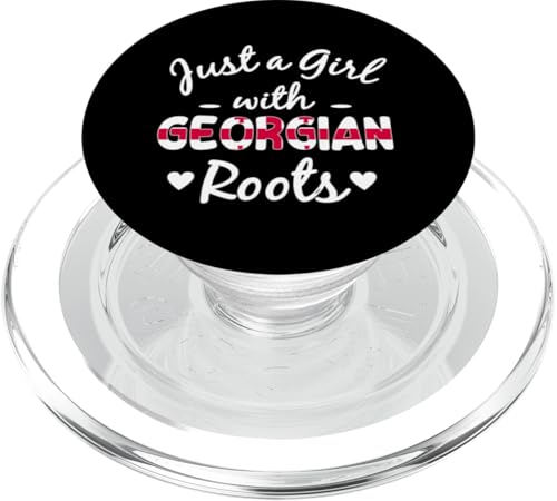 Nur ein Mädchen mit georgischen Wurzeln, Frau aus Georgia PopSockets PopGrip für MagSafe Nur ein Mädchen mit georgischen Wurzeln, Frau aus Georgia PopSockets PopGrip für MagSafe von Georgia Flag Designs Proud Georgian Heritage