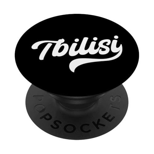 Tiflis Georgia Typeset Apparel Georgian Capital PopSockets Klebender PopGrip Tiflis Georgia Typeset Apparel Georgian Capital PopSockets Klebender PopGrip von Georgia Flag Designs Proud Georgian Heritage
