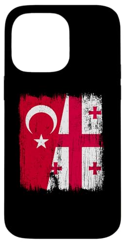 Türkei, Georgien, halbe Flagge, türkische georgische Wurzeln Hülle für iPhone 14 Pro Max Türkei, Georgien, halbe Flagge, türkische georgische Wurzeln Hülle für iPhone 14 Pro Max von Georgia Flag Designs Proud Georgian Heritage
