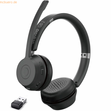 Gequdio Bluetooth Headset GB-2 mit USB-Adapter von Gequdio