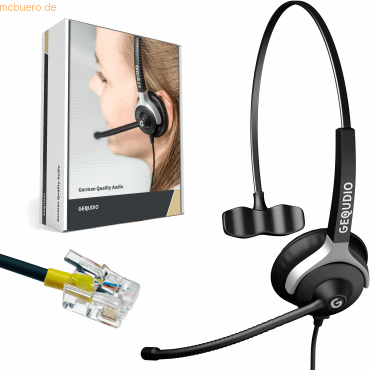 Gequdio Headset 1-Ohr kompatibel für Mitel/Aastra/Poly/Gigaset Telefon Gequdio Headset 1-Ohr kompatibel für Mitel/Aastra/Poly/Gigaset Telefon von Gequdio