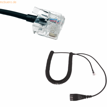 Gequdio Headset-Anschlusskabel RJ geeignet für Unify/OpenStage 30/40/6 von Gequdio