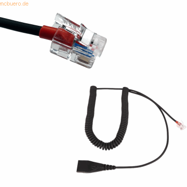 Gequdio Headset-Anschlusskabel RJ geeignet für Yealink/Snom/Grandstrea von Gequdio