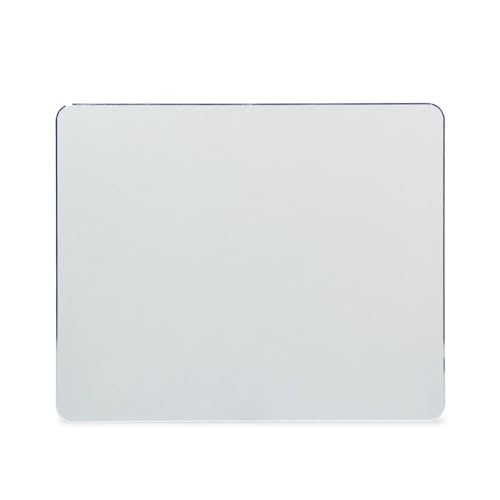 JUNCHENGBAO Metall-Aluminium-Mauspad, hart, glatt, dünn, doppelseitig, wasserdicht, Gamer-Computer-Mauspad for Büro und Zuhause(Silver,300x240mm) von JUNCHENGBAO