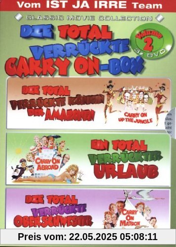 Carry On - Die Total verrückte Carry On Box Vol.02 (3 DVDs) von Gerald Thomas