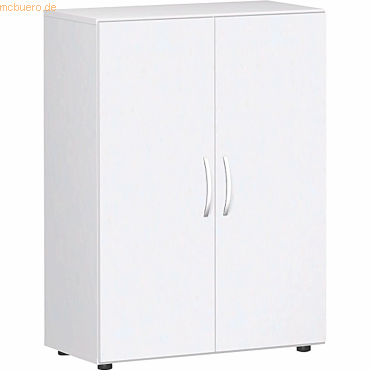 Geramöbel Flügeltürenschrank Flex S-383102-WW 3OH 80x42x110,4cm weiß Geramöbel Flügeltürenschrank Flex S-383102-WW 3OH 80x42x110,4cm weiß von Geramöbel