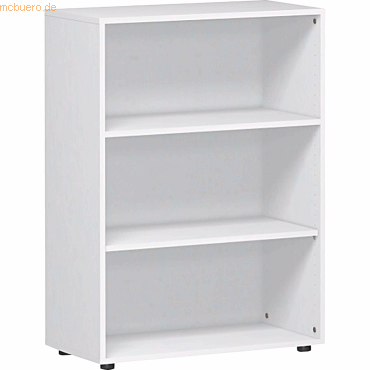 Geramöbel Regal Flex S-383001-W 3OH 3Böden 800x1.104x400mm weiß Geramöbel Regal Flex S-383001-W 3OH 3Böden 800x1.104x400mm weiß von Geramöbel