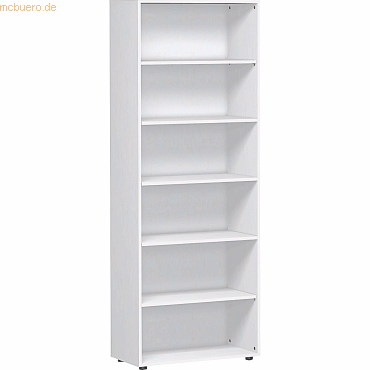 Geramöbel Regal Flex S-386001-W 6OH 6Böden 800x2.160x400mm weiß Geramöbel Regal Flex S-386001-W 6OH 6Böden 800x2.160x400mm weiß von Geramöbel