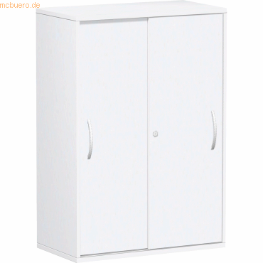 Geramöbel Schiebetürenschrank Flex S-383502-WW 3OH 800x425x1182mm weiß Geramöbel Schiebetürenschrank Flex S-383502-WW 3OH 800x425x1182mm weiß von Geramöbel
