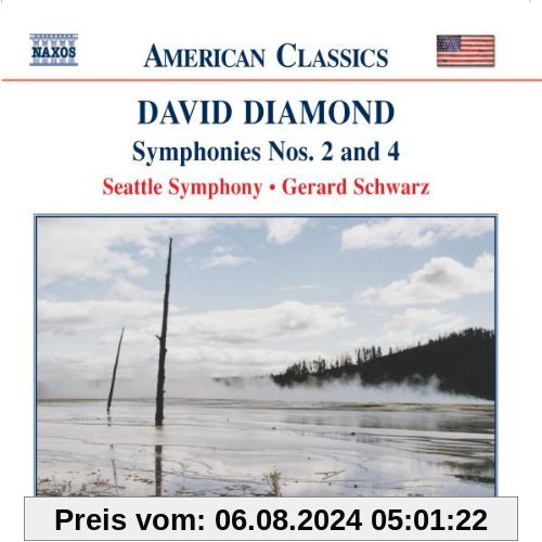 Symphonie Nr. 2+4 von Gerard Schwarz