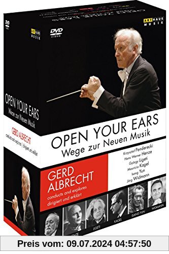 Open Your Ears - Wege zur Neuen Musik [6 DVDs] von Gerd Albrecht
