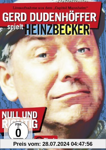 Gerd Dudenhöffer spielt Heinz Becker - Null und richtig! von Gerd Dudenhöffer