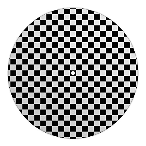 Next Ferry - Slipmat - SKA Checkers - Plattenspieler Matte aus Filz - Slipmats für Dj's - Plattentellerauflage für alle Plattenspieler Turntables - gedruckt in Deutschland von Gerd Koch Konzept & Handels GmbH