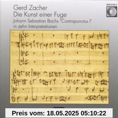 Kunst Einer Fuge Kunst Einer Fuge von Gerd Zacher