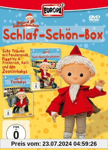 Unser Sandmännchen - Schlaf-Schön-Box [2 DVDs] von Gerhard Behrendt