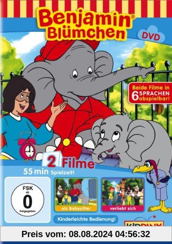 Benjamin Blümchen - Als Babysitter/Verliebt sich [2 DVDs] von Gerhard Hahn