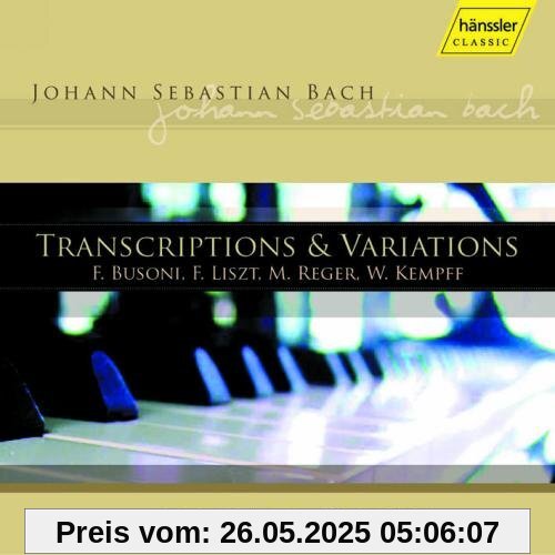 Transkriptionen + Variationen Transkriptionen + Variationen von Gerhard Oppitz