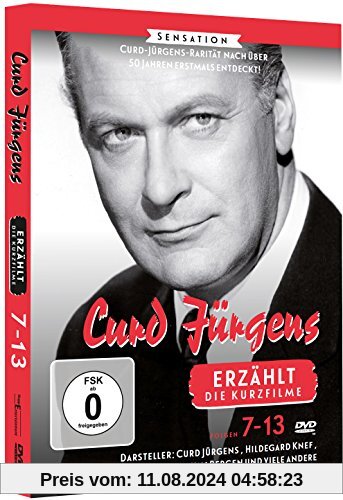 Curd Jürgens erzählt "Die Kurzfilme" (Folge 7-13) inkl. 20-seitigem Booklet von Gerhard Overhoff