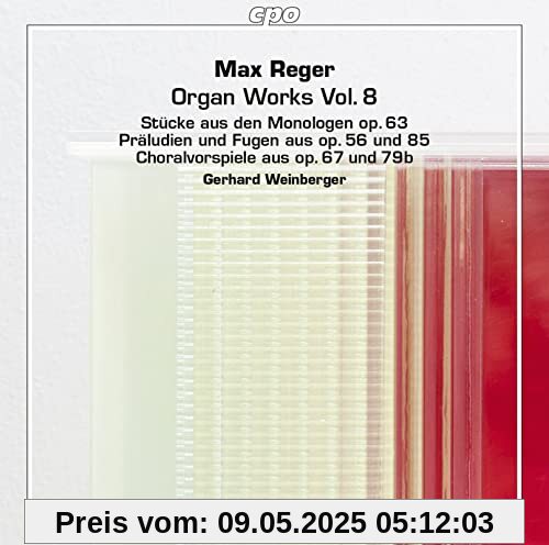 Sämtliche Orgelwerke Vol.8 von Gerhard Weinberger