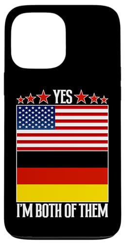 Deutsch-Amerikaner: Ja, ich bin beide von ihnen Hülle für iPhone 13 Pro Max Deutsch-Amerikaner: Ja, ich bin beide von ihnen Hülle für iPhone 13 Pro Max von German-American Designs For Deutschamerikaner