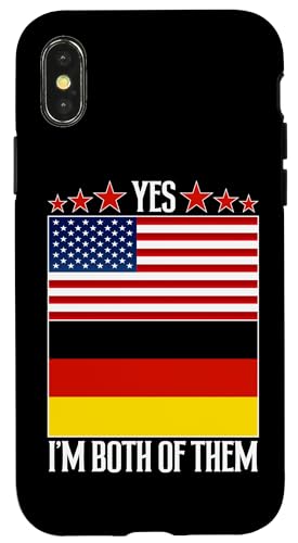 Deutsch-Amerikaner: Ja, ich bin beide von ihnen Hülle für iPhone X/XS Deutsch-Amerikaner: Ja, ich bin beide von ihnen Hülle für iPhone X/XS von German-American Designs For Deutschamerikaner