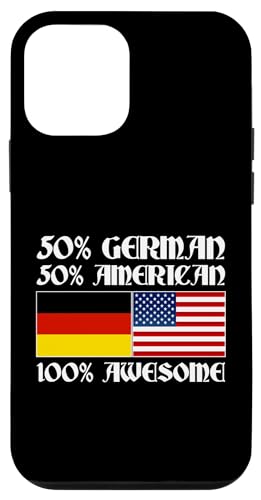 Deutsch-Amerikanisch: 50% Deutsch, 50% Amerikaner, 100% genial Hülle für iPhone 12 mini Deutsch-Amerikanisch: 50% Deutsch, 50% Amerikaner, 100% genial Hülle für iPhone 12 mini von German-American Designs For Deutschamerikaner