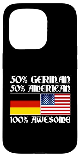 Deutsch-Amerikanisch: 50% Deutsch, 50% Amerikaner, 100% genial Hülle für iPhone 15 Pro Deutsch-Amerikanisch: 50% Deutsch, 50% Amerikaner, 100% genial Hülle für iPhone 15 Pro von German-American Designs For Deutschamerikaner