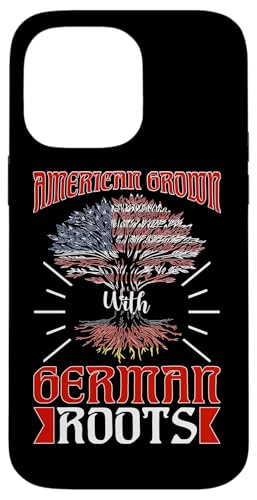Deutsch-Amerikanisch: Amerikanisch gewachsen mit deutschen Wurzeln Hülle für iPhone 14 Pro Max Deutsch-Amerikanisch: Amerikanisch gewachsen mit deutschen Wurzeln Hülle für iPhone 14 Pro Max von German-American Designs For Deutschamerikaner