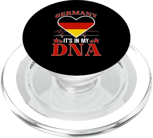 Deutsch-Amerikanisch: Deutschland - Es ist in meiner DNA PopSockets PopGrip für MagSafe von German-American Designs For Deutschamerikaner
