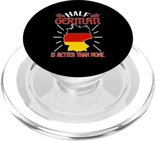 Deutsch-Amerikanisch: Halb Deutsch ist besser als keines PopSockets PopGrip für MagSafe von German-American Designs For Deutschamerikaner