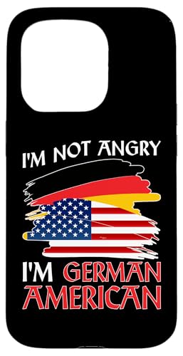 Deutsch-Amerikanisch: Ich bin nicht wütend - ich bin deutsch-amerikanisch Hülle für iPhone 15 Pro Deutsch-Amerikanisch: Ich bin nicht wütend - ich bin deutsch-amerikanisch Hülle für iPhone 15 Pro von German-American Designs For Deutschamerikaner