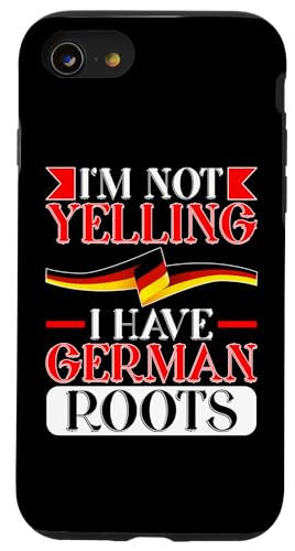 Deutsch-Amerikanisch: Ich schreie nicht - ich habe deutsche Wurzeln Hülle für iPhone SE (2020) / 7 / 8 von German-American Designs For Deutschamerikaner