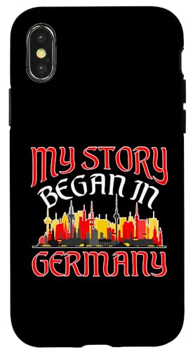 Deutsch-Amerikanisch: Meine Geschichte begann in Deutschland Hülle für iPhone X/XS Deutsch-Amerikanisch: Meine Geschichte begann in Deutschland Hülle für iPhone X/XS von German-American Designs For Deutschamerikaner