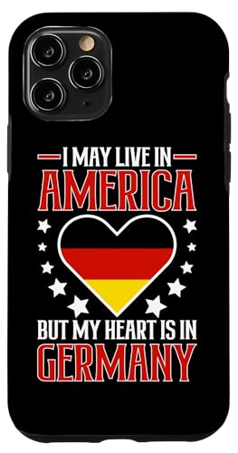 Deutsch-Amerikanisch: Möge in Amerika leben, aber Herz ist in Deutschland Hülle für iPhone 11 Pro Deutsch-Amerikanisch: Möge in Amerika leben, aber Herz ist in Deutschland Hülle für iPhone 11 Pro von German-American Designs For Deutschamerikaner