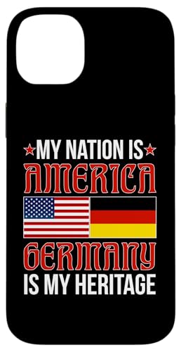 Deutsch-Amerikanisch: Nation ist Amerika, Deutschland ist mein Erbe Hülle für iPhone 14 Plus Deutsch-Amerikanisch: Nation ist Amerika, Deutschland ist mein Erbe Hülle für iPhone 14 Plus von German-American Designs For Deutschamerikaner