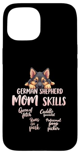 Lustiger deutscher Schäferhund Mama Hund Schäferhund Mama Humor Zitat Hülle für iPhone 15 Lustiger deutscher Schäferhund Mama Hund Schäferhund Mama Humor Zitat Hülle für iPhone 15 von German Shepherd Fun Designs
