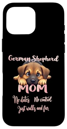 Lustiger deutscher Schäferhund Mama Hund Schäferhund Mama Humor Zitat Hülle für iPhone 16 Pro Max Lustiger deutscher Schäferhund Mama Hund Schäferhund Mama Humor Zitat Hülle für iPhone 16 Pro Max von German Shepherd Fun Designs