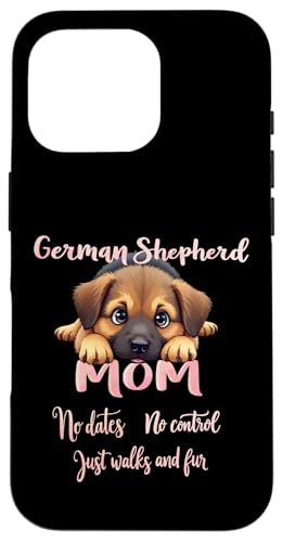 Lustiger deutscher Schäferhund Mama Hund Schäferhund Mama Humor Zitat Hülle für iPhone 16 Pro Lustiger deutscher Schäferhund Mama Hund Schäferhund Mama Humor Zitat Hülle für iPhone 16 Pro von German Shepherd Fun Designs
