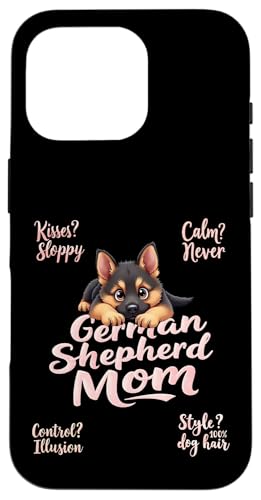 Lustiger deutscher Schäferhund Mama Hund Schäferhund Mama Humor Zitat Hülle für iPhone 16 Pro Lustiger deutscher Schäferhund Mama Hund Schäferhund Mama Humor Zitat Hülle für iPhone 16 Pro von German Shepherd Fun Designs