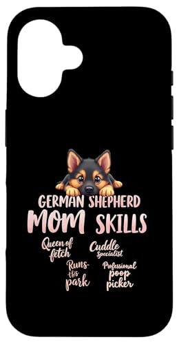 Lustiger deutscher Schäferhund Mama Hund Schäferhund Mama Humor Zitat Hülle für iPhone 16 Lustiger deutscher Schäferhund Mama Hund Schäferhund Mama Humor Zitat Hülle für iPhone 16 von German Shepherd Fun Designs