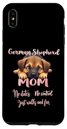 Lustiger deutscher Schäferhund Mama Hund Schäferhund Mama Humor Zitat Hülle für iPhone XS Max Lustiger deutscher Schäferhund Mama Hund Schäferhund Mama Humor Zitat Hülle für iPhone XS Max von German Shepherd Fun Designs