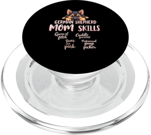 Lustiger deutscher Schäferhund Mama Hund Schäferhund Mama Humor Zitat PopSockets PopGrip für MagSafe Lustiger deutscher Schäferhund Mama Hund Schäferhund Mama Humor Zitat PopSockets PopGrip für MagSafe von German Shepherd Fun Designs
