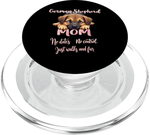 Lustiger deutscher Schäferhund Mama Hund Schäferhund Mama Humor Zitat PopSockets PopGrip für MagSafe Lustiger deutscher Schäferhund Mama Hund Schäferhund Mama Humor Zitat PopSockets PopGrip für MagSafe von German Shepherd Fun Designs