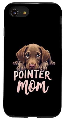 Deutsch Kurzhaar Zeiger Mama Hund Pointer Mama Cute Puppy Hülle für iPhone SE (2020) / 7 / 8 von German Shorthaired Pointer Fun Designs